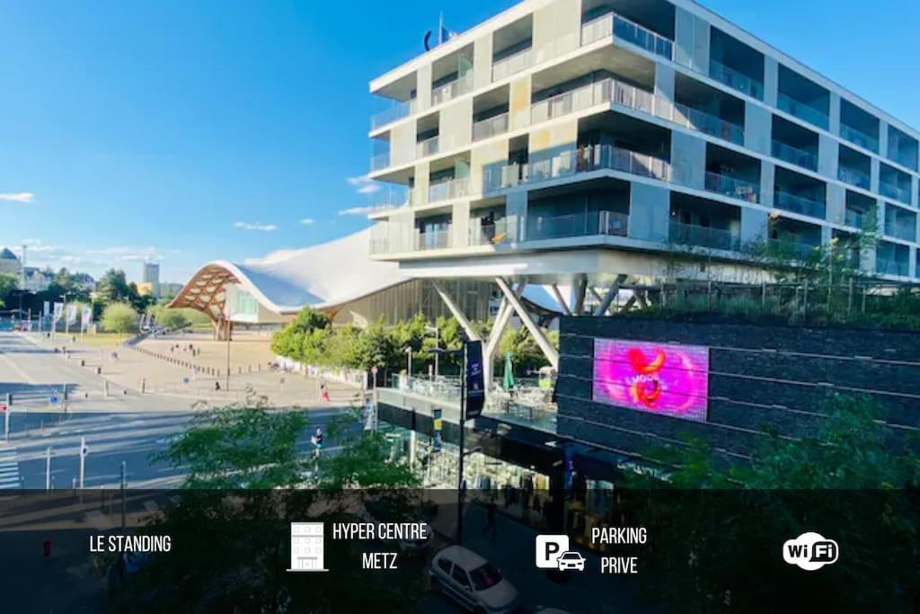 Le Standing Parking Wifi Metz Un-Sejour-A-Part Apartman Kültér fotó